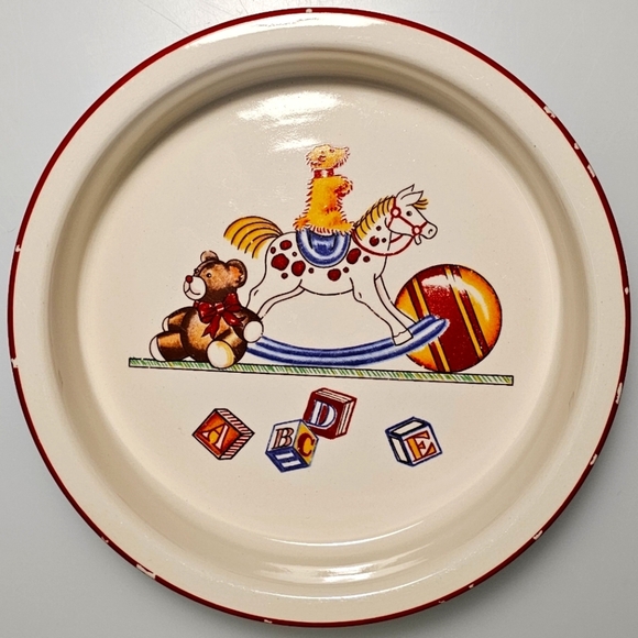 Vintage Tiffany & Co Mason's Ironstone Rocking Horse Children's Dish - Picture 7 of 16